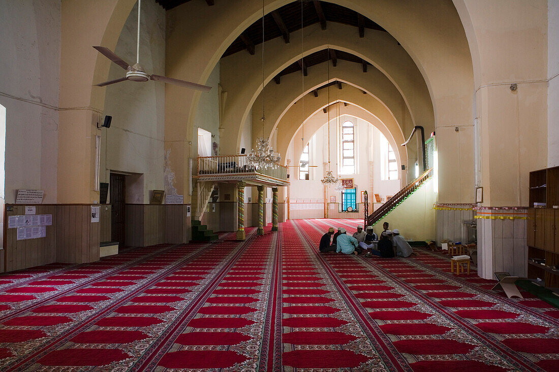 Inside Omerye Mosque, Lefkosia, Nikosia, South Cyprus, Cyprus