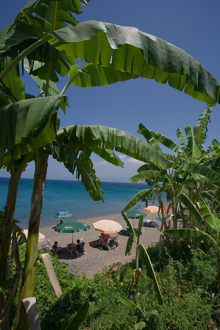 Takkas Strand in der Nähe von Bädern der Aphrodite, bei Polis, Cüdzypern, Zypern