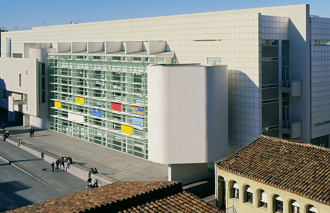 MACBA. Barcelona. Catalonia. Spain.