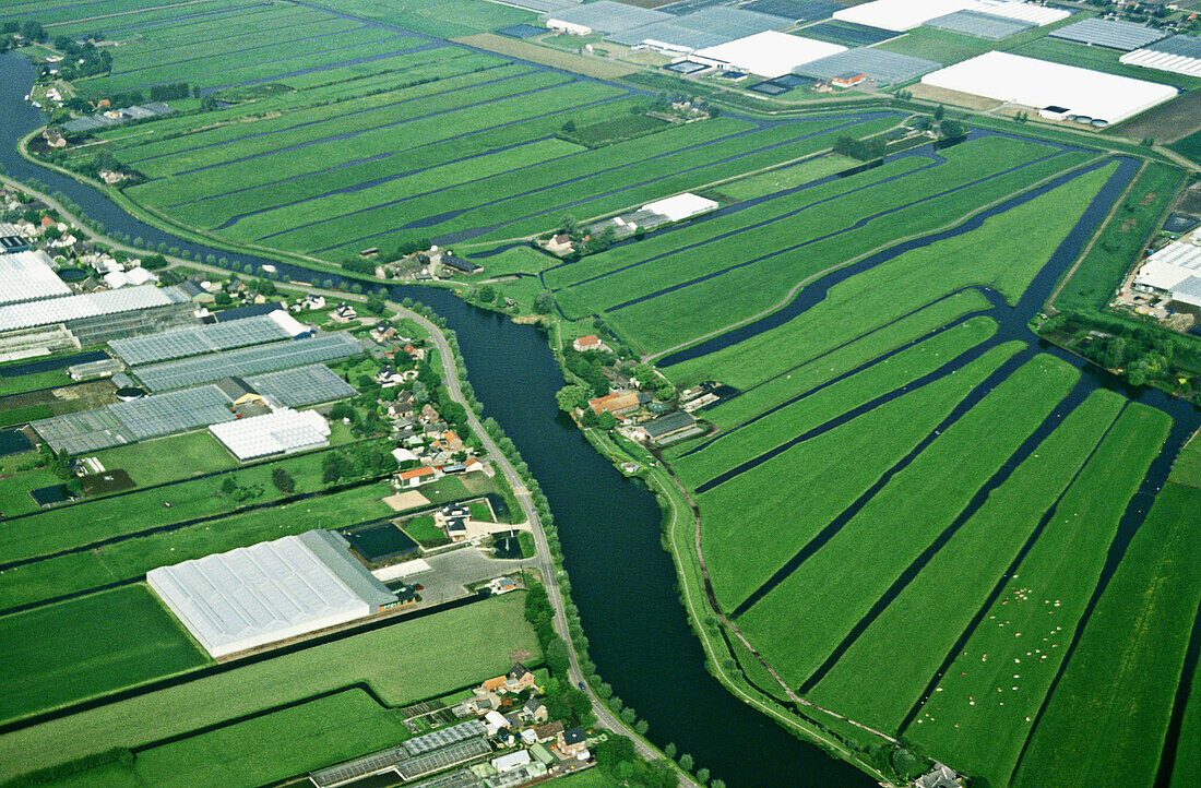 Aerial view of Holland