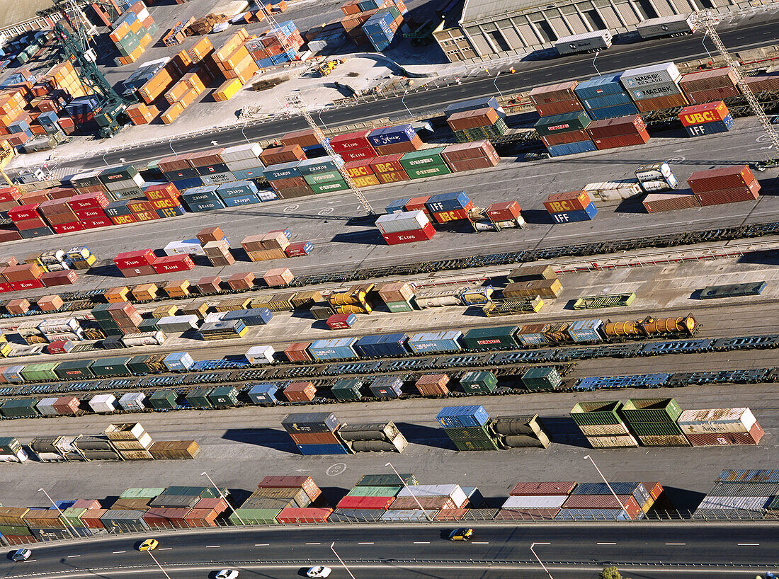 Port of Barcelona. Spain