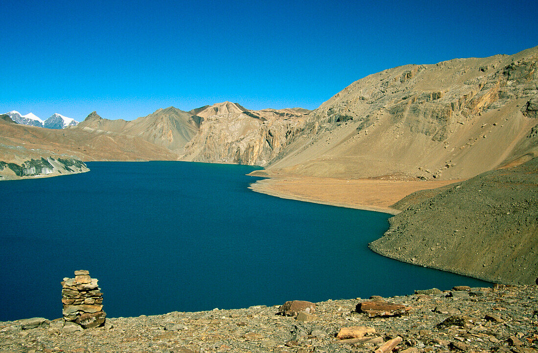 Tilicho Lake. Annapurna. Nepal