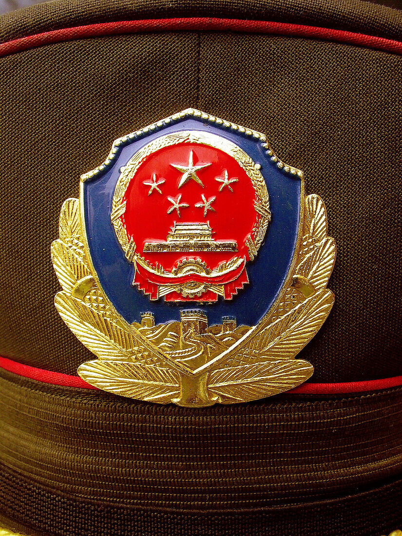 Detail of Red Army military cap
