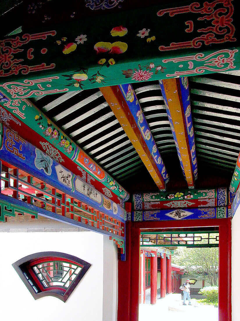 Ceiling Decoration. Beihai Park. China.