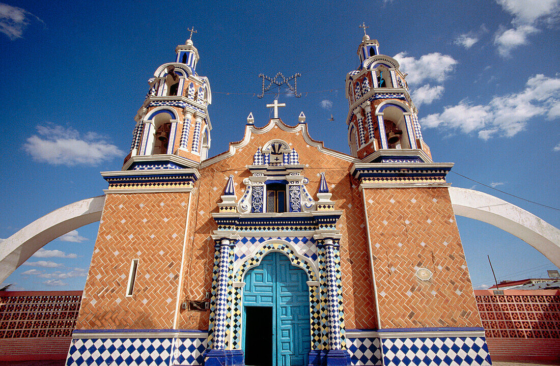 Church of Tetela. Libres. Puebla. Mexico