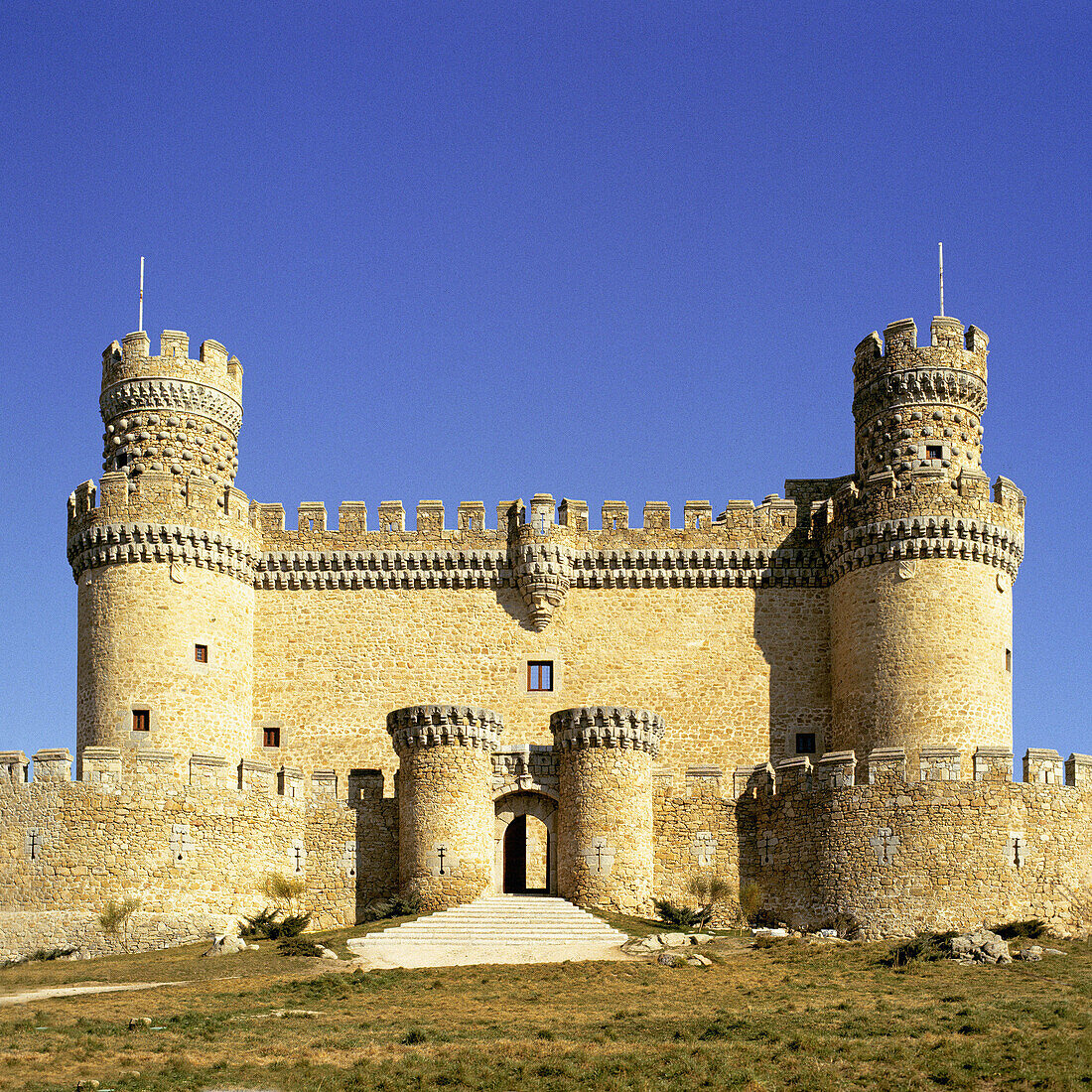 Manzanares el Real castle. Spain