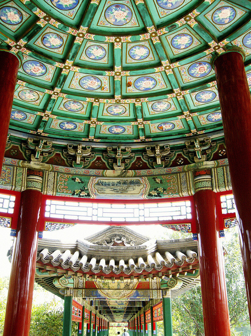 The Double Circle Longevity Pavillion. The Temple of Heaven. Beijing. People s Republic of China