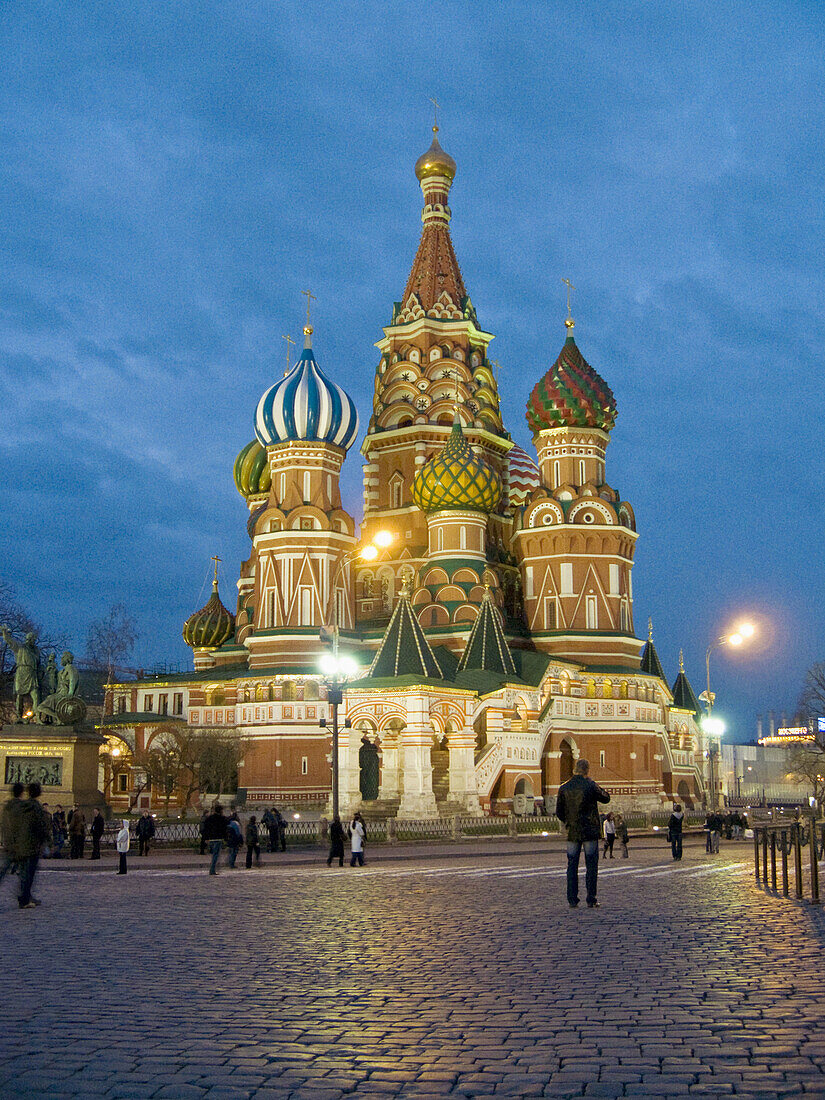 St. Basil s cathedral, Red Square. Moscow. Russian Federation.