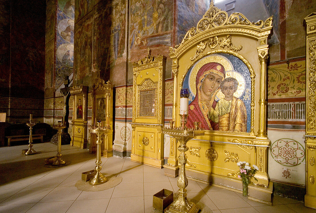 Holy Trinity-St. Sergius Lavra (monastery), Sergiyev Posad. Golden Ring, Russian Federation