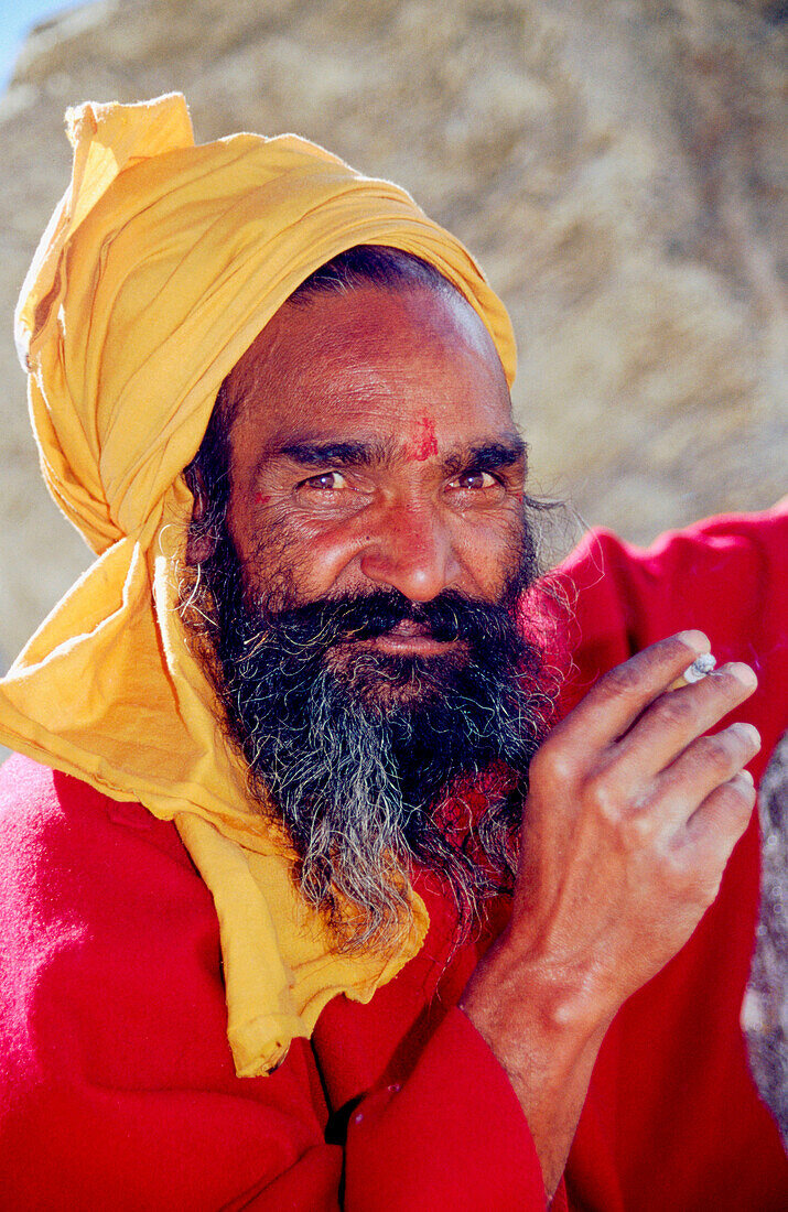 Man from Tapovan. Garhwal. Uttar Pradesh. India