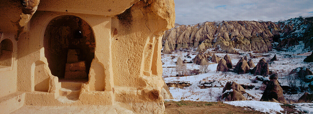 Kirche im Goreme-Nationalpark, Kappadokien. Türkei