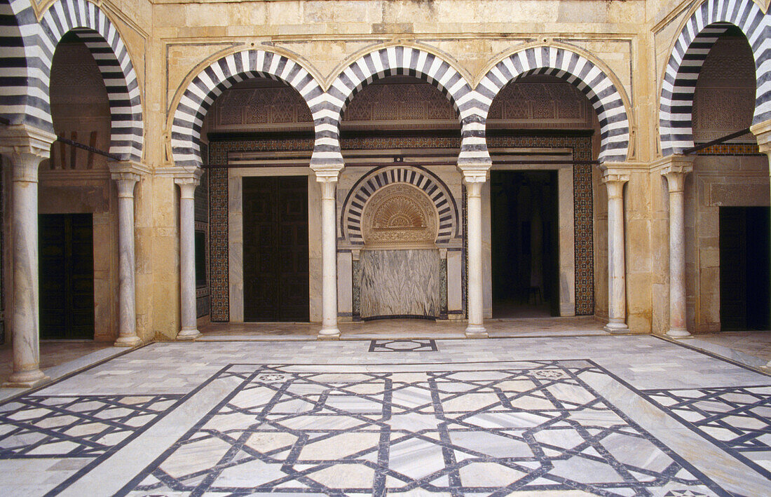 Zaouia Sidi el Ghariani mosque. Kairouan. Tunisia