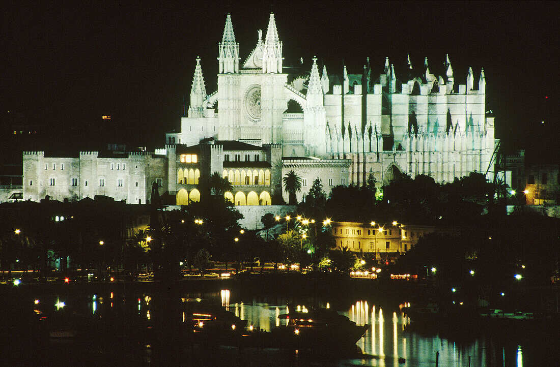 Gotische Kathedrale. Palma de Mallorca. Mallorca, Balearische Inseln. Spanien