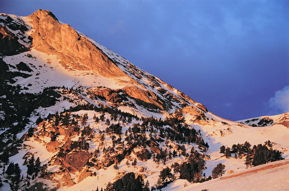 Gra de Fajol. Ter valley. Pyrenees mountains. Catalonia. Spain.