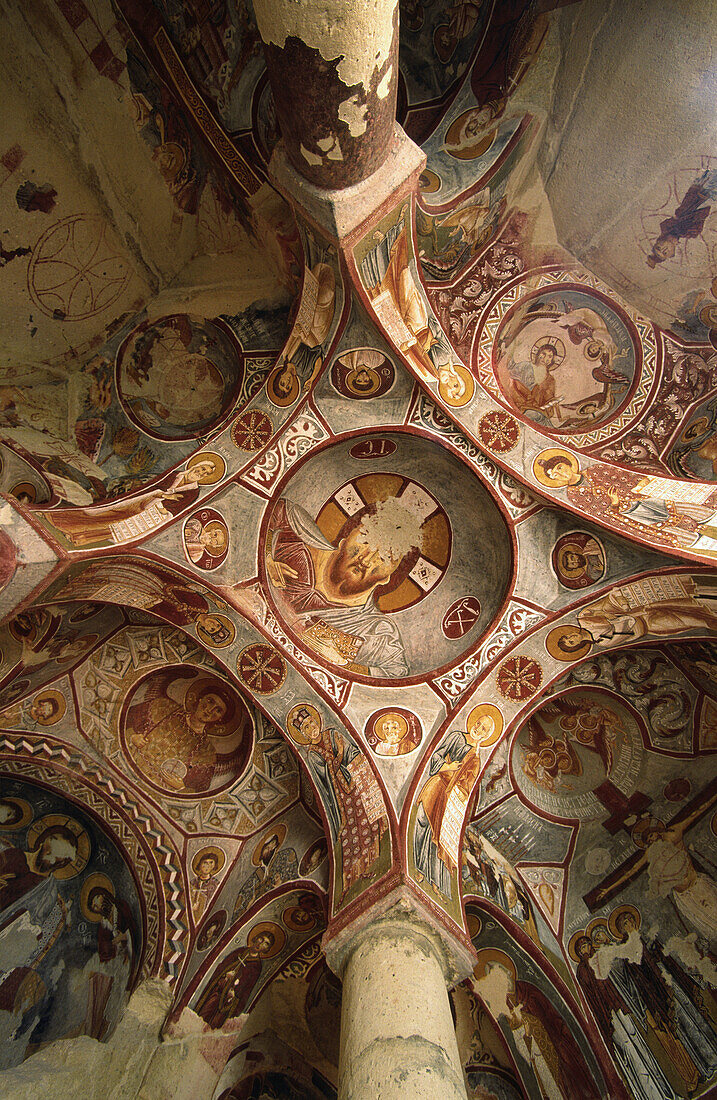 Elmali Kilise (Kirche des Apfels), Freilichtmuseum Goreme. Kappadokien, Türkei