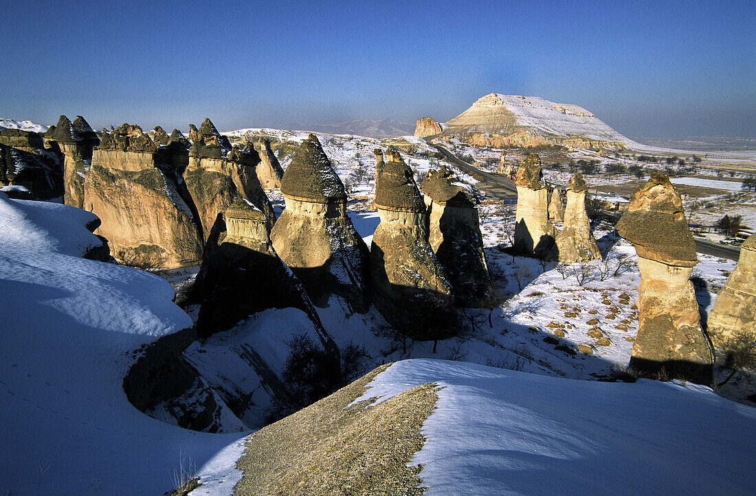 Fairy chimneys, Pasabagi, Devrent Valley, Zelve. Cappadocia, Turkey