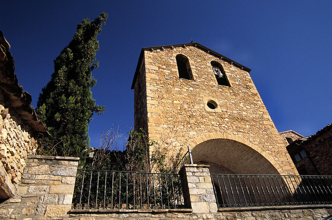 Kirche Puebla de Roda. Isábena-Tal Ribagorza. Provinz Huesca. Aragonien. Spanien