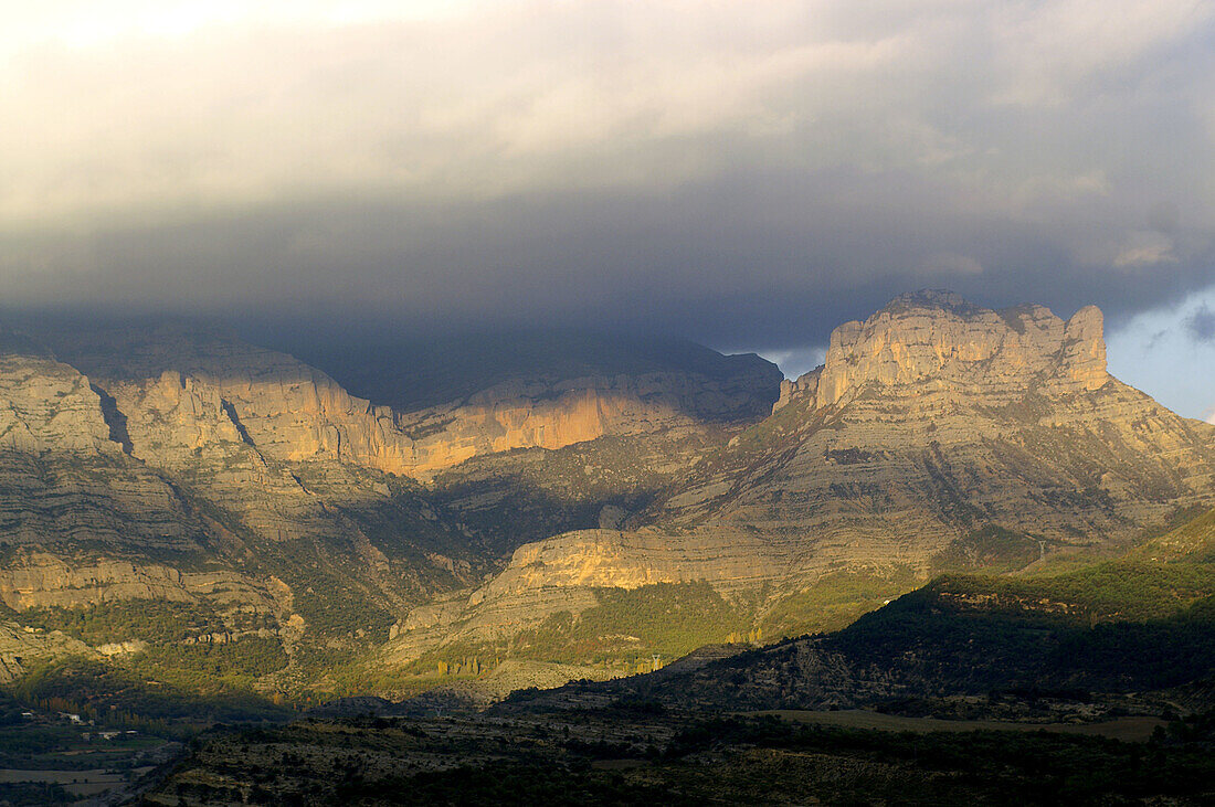 Tuzal d es Moros . Isábena-Tal. Pirineo Aragonés. Provinz Huesca. Spanien