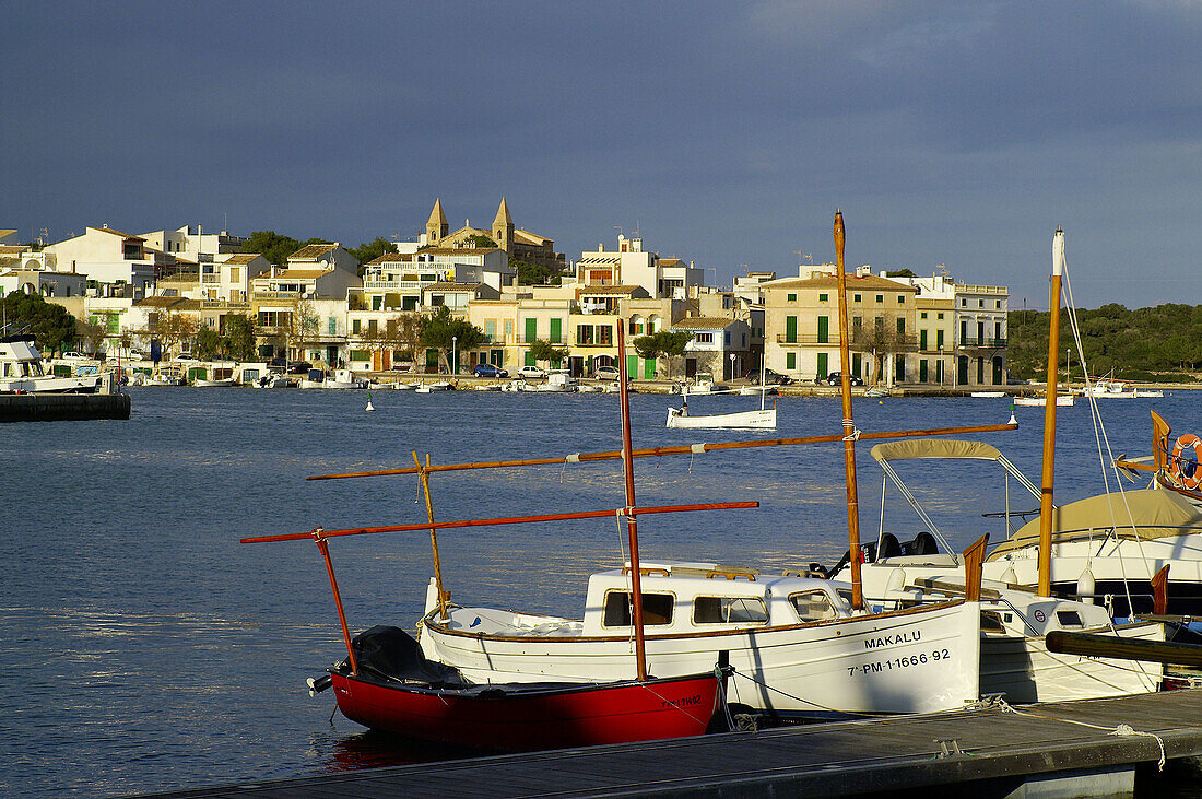 Viertel Sa Capella. Porto Colom. Felanitx. Region Migjorn. Mallorca. Balearen. Spanien