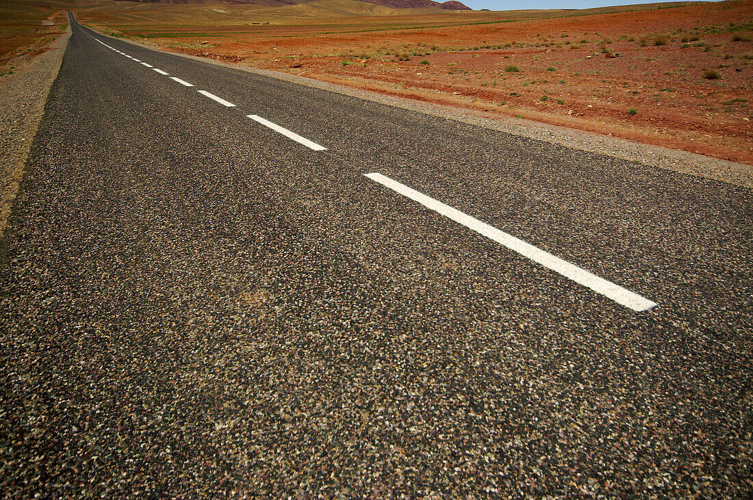 Road Taroudannt-Ouarzazate. Anti-Atlas. Morroco.