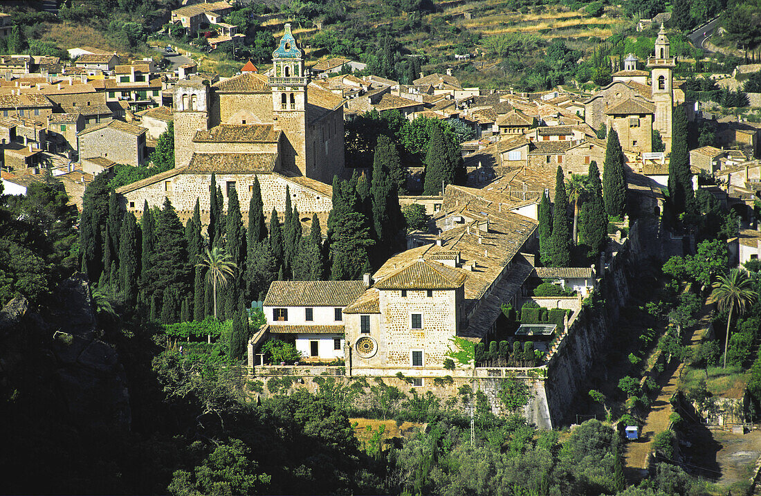 Valldemossa. Serra de Tramuntana. Majorca. Balearic Islands. Spain.