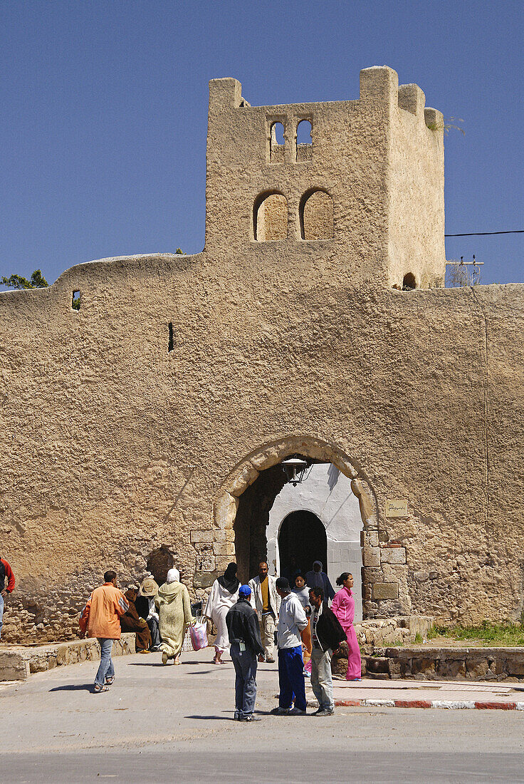 Gate. Casbah of Boulaouane. Azemmour. Morocco. Africa