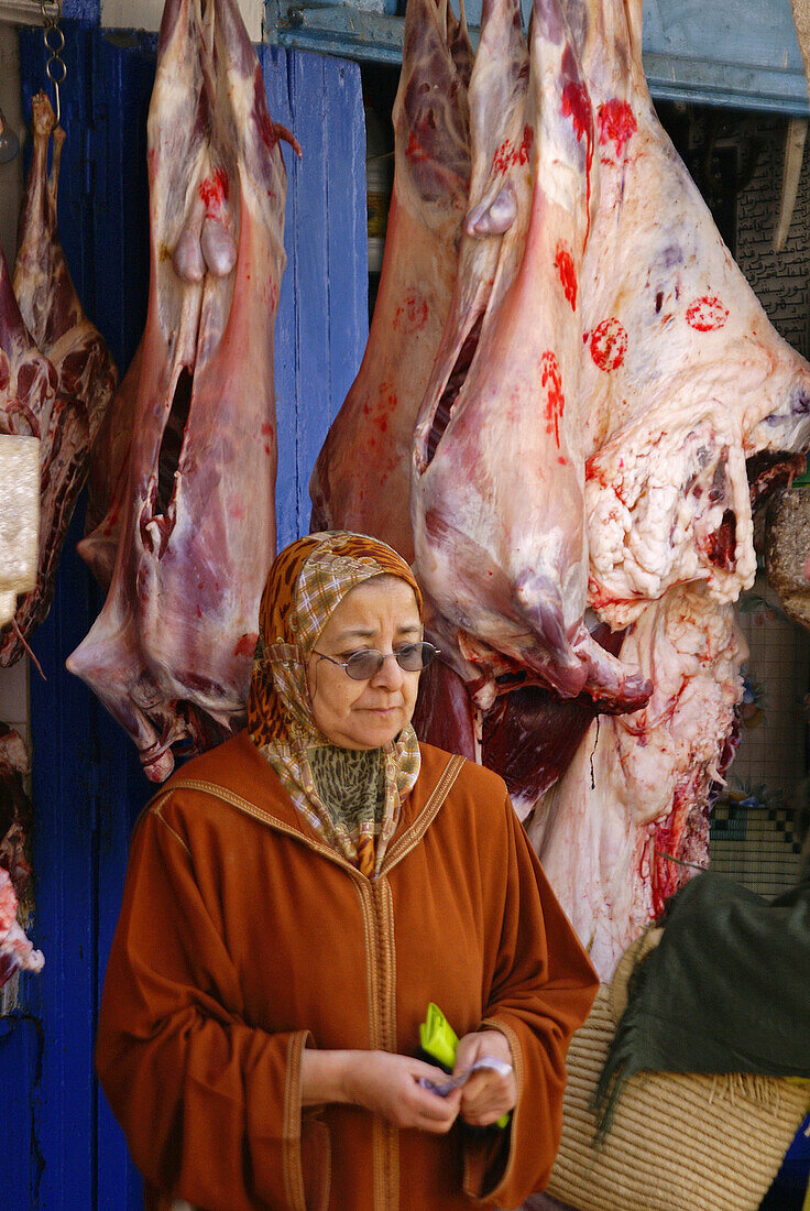 Markt in der Medina. Essaouira (Mogador). Marokko