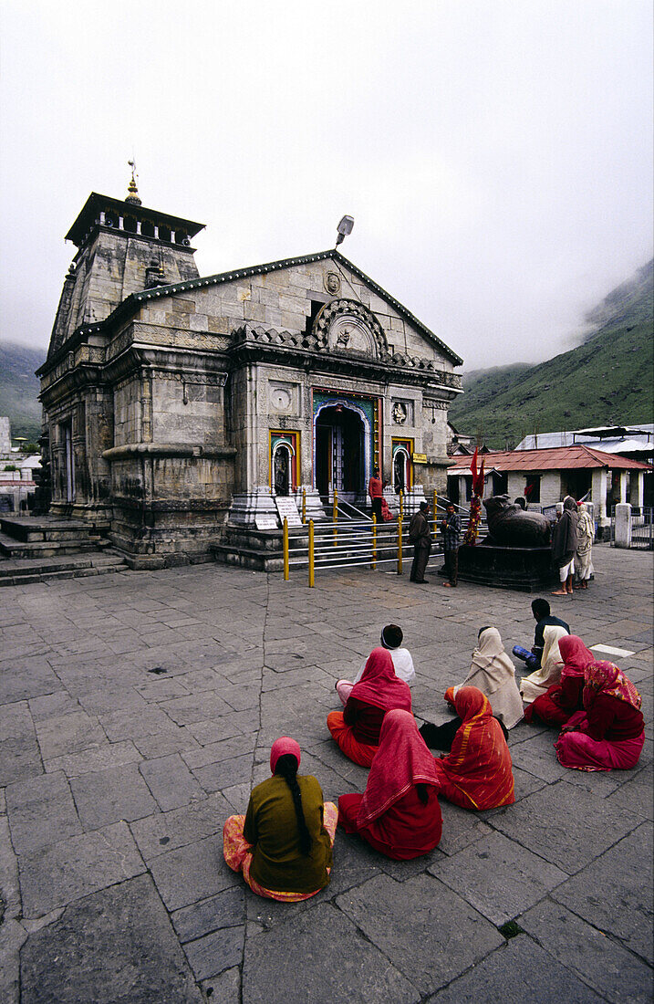 Kedarnath temple, Himalaya Garhwal, Uttarakhand,Uttar Pradesh,India.