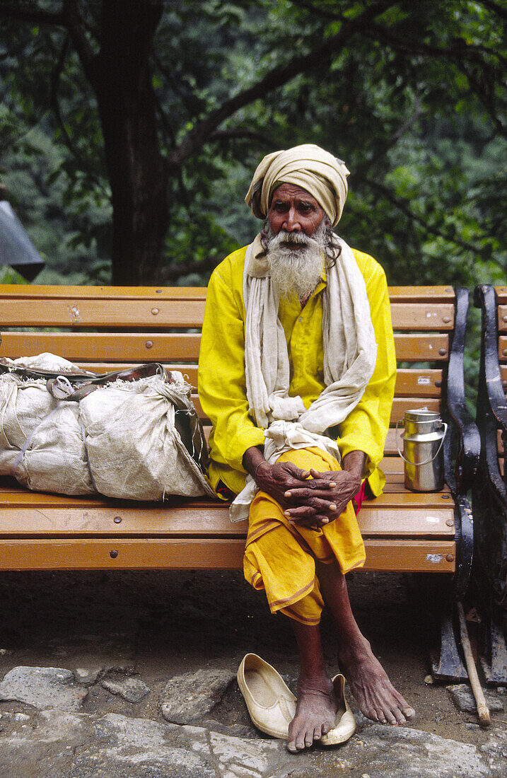 Pilger nach Kedarnath. Uttar Pradesh. Indien