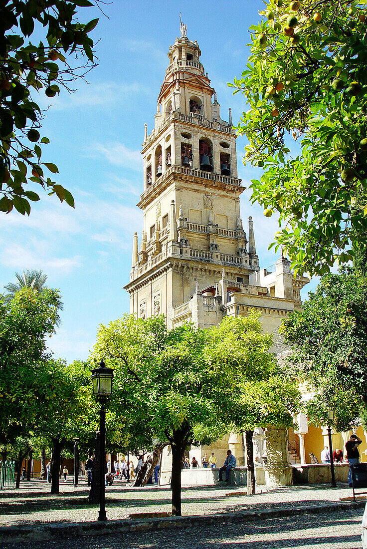 Minaret tower of the Great Mosque. Córdoba. Spain