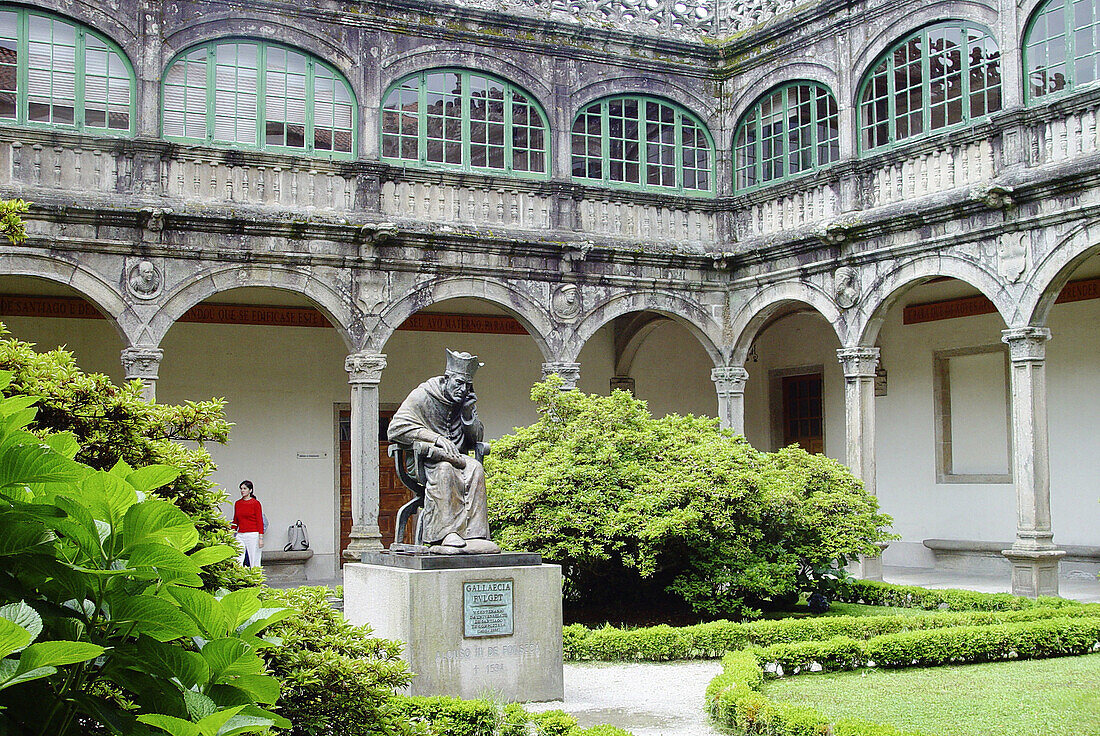 Colegio Mayor de Fonseca. Santiago de Compostela. La Coruña province, Spain