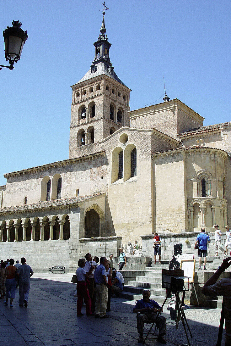 San Martín church. Segovia. Spain