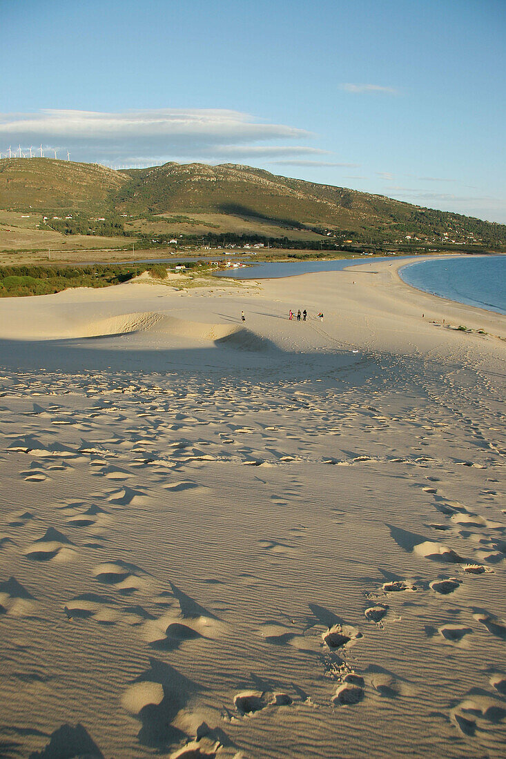 Punta Paloma Beach. Tarifa. Cadiz province. Andalusia. Spain