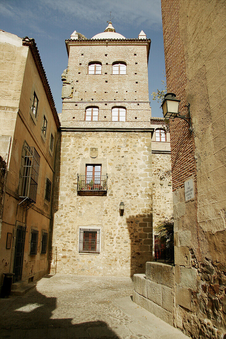 Casa de los Toledo-Moctezuma (14th-16th century), Cáceres. Extremadura, Spain