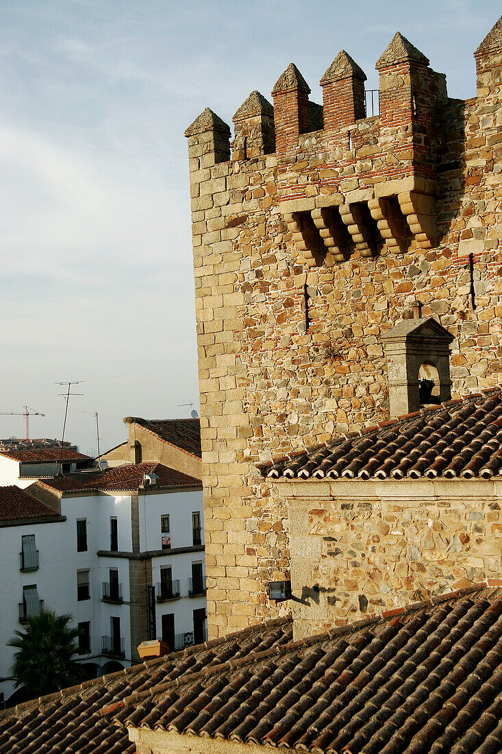 Torre del Bujaco (12th century), Cáceres. Extremadura, Spain