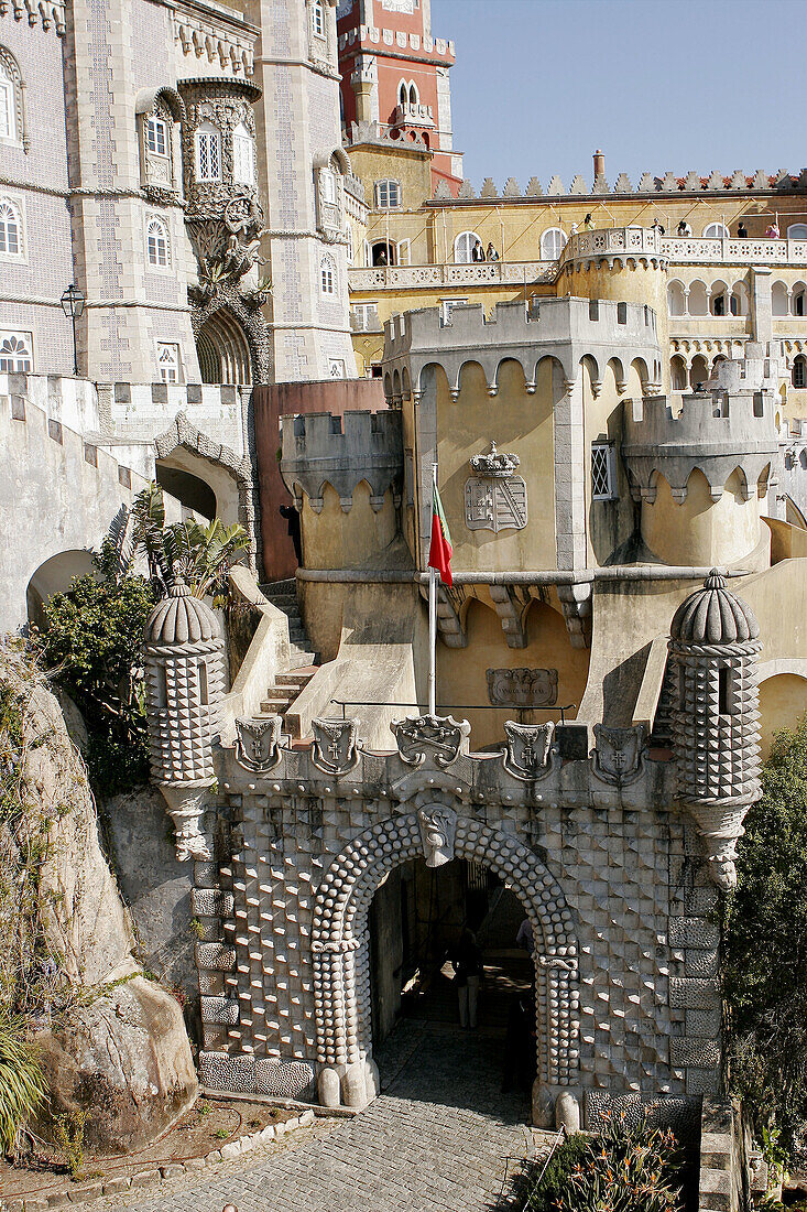 Pena National Palace, Sintra. Portugal