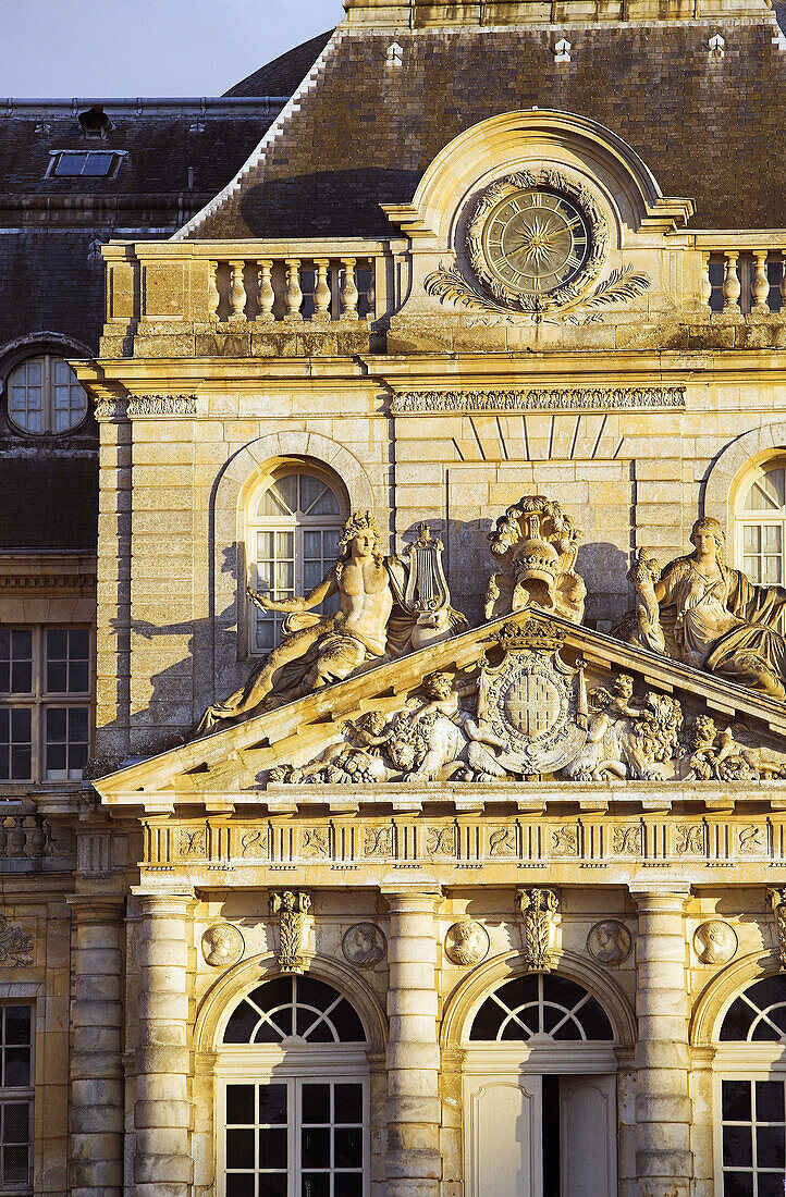 Chateau of Vaux-le-Vicomte. Ile de France. France