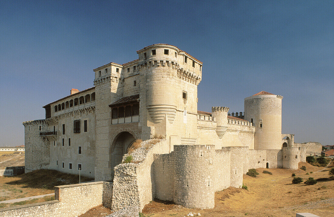 Castle of Cuéllar. Segovia province. Spain