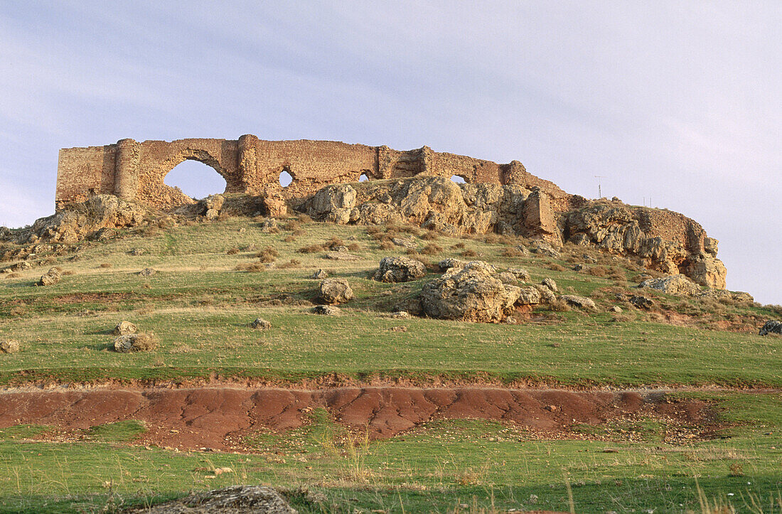 Castle, Montiel. Ciudad Real province, Castilla-La Mancha, Spain