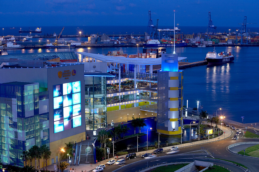 Einkaufszentrum El Muelle, Puerto de la Luz, Las Palmas, Gran Canaria, Kanarische Inseln