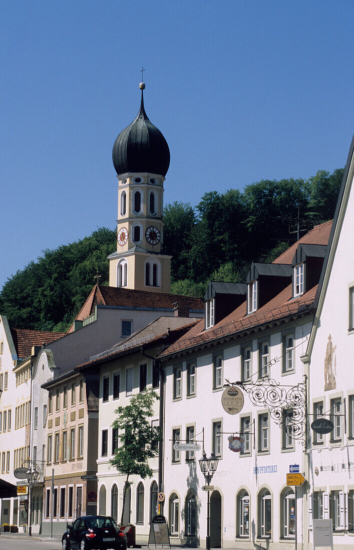 Pfarrkirche St. Andreas, Wolfratshausen, Bayern, Deutschland