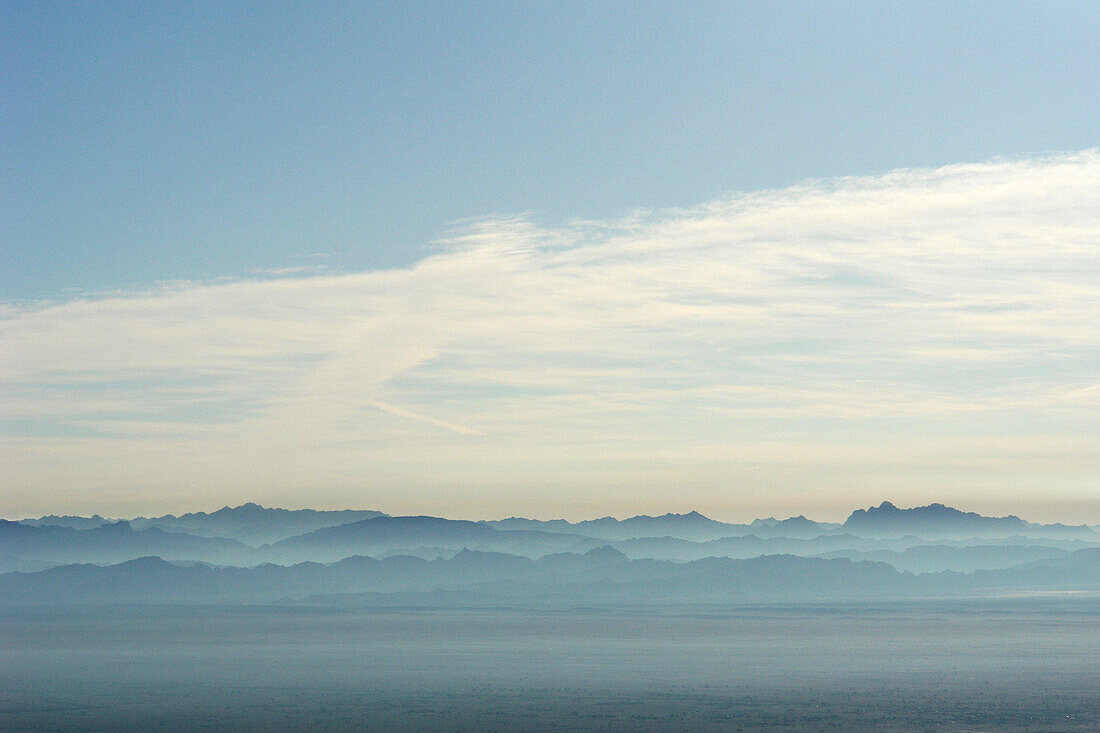 Blick nach Oman, Al Ain, Abu Dhabi, Vereinigte Arabische Emirate, VAE