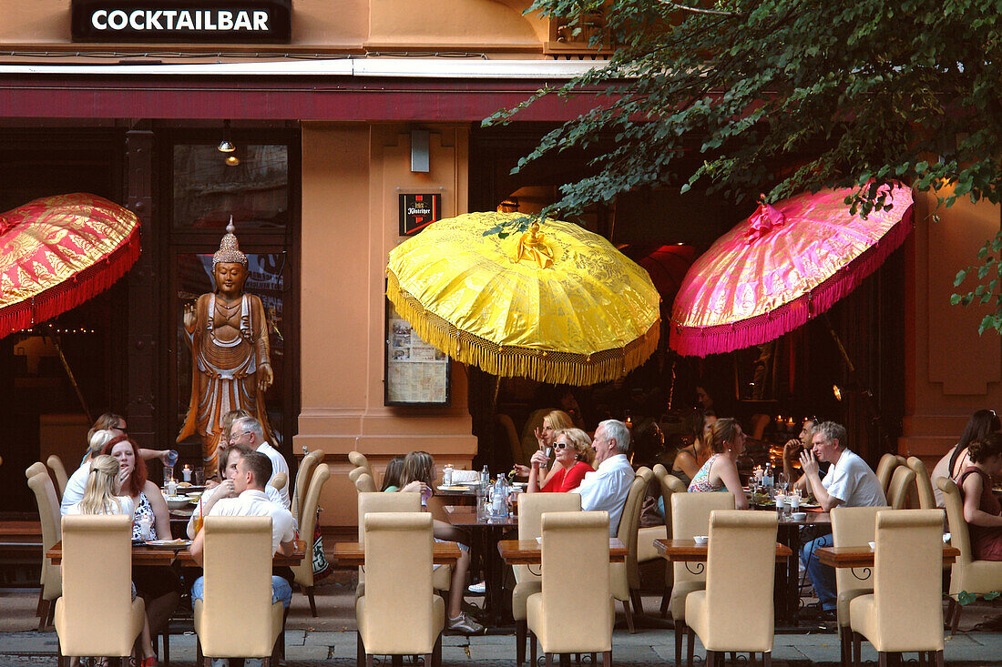 Cocktailbar, Oranienburger Straße, Berlin, Deutschland