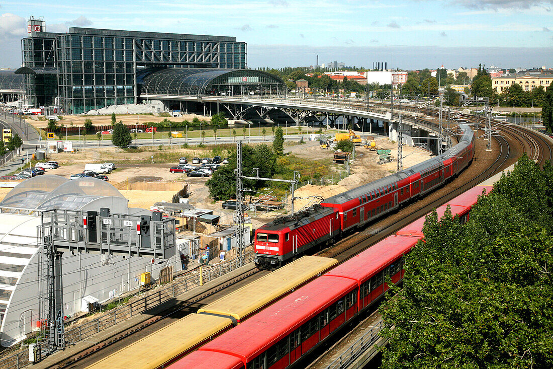 Berlin Hauptbahnhof, Berlin, Deutschland