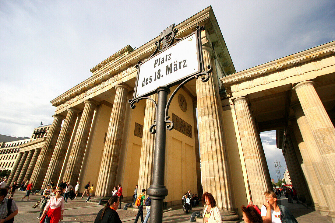 Brandenburger Tor, Berlin, Deutschland