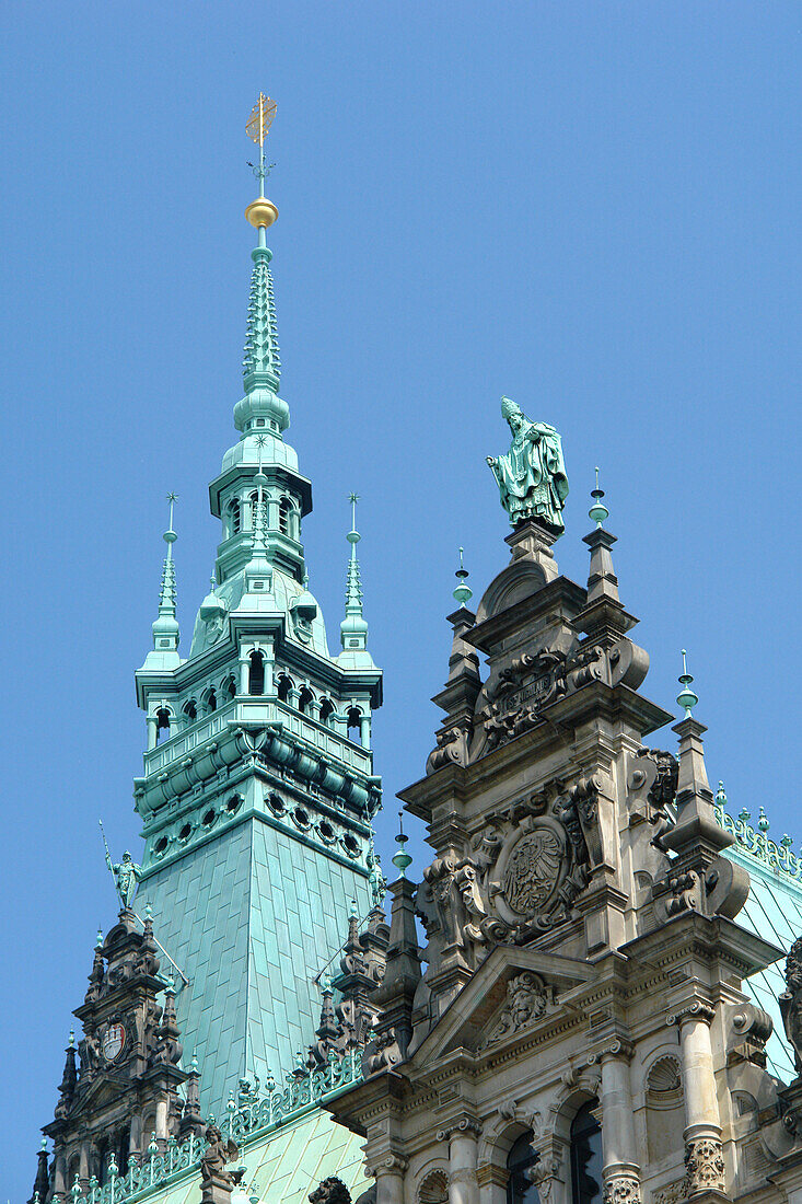 Hamburg Town Hall, Hamburg, Germany