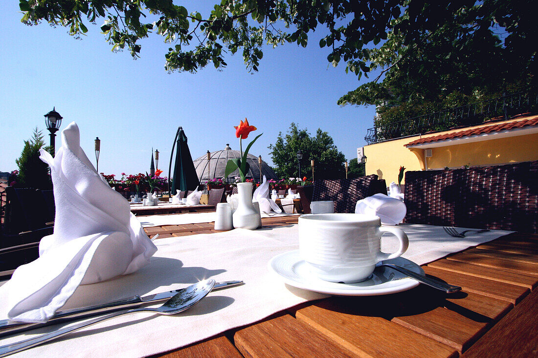 Table decoration, Istanbul, Turkey