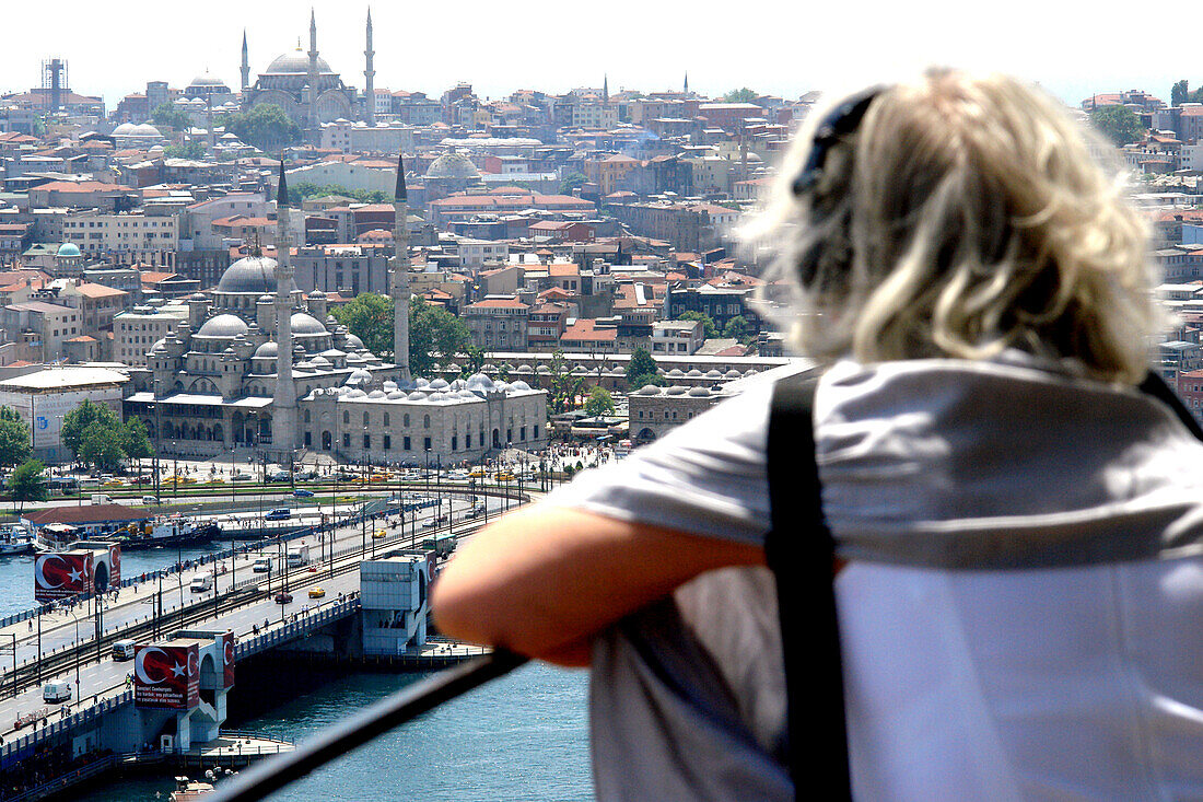 Tourist, Istanbul, Turkey