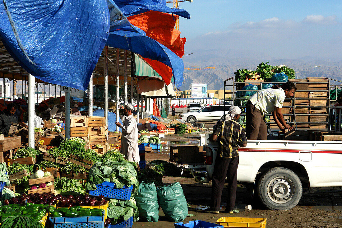 Market, Ras Al Khaimah, RAK, United Arab Emirates, UAE