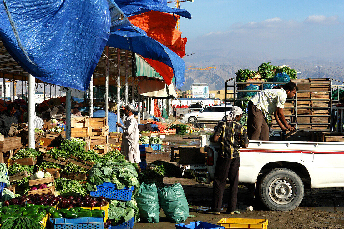 Markt, Ras Al Khaimah, RAK , Vereinigte Arabische Emirate, VAE